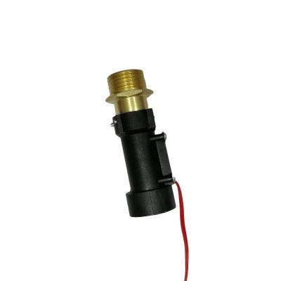 China Nylon+Fiberglass+Copper Water Flow Sensor Reed Switch Brass Male Thread Factory Outlet Two-Wire Nylon G1/2