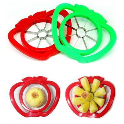 China Viable Stainless Steel Kitchen Instruments Fruit Tools Apple Shaped Hollow Puncher Cutter Cutter Easy Cutter Knife Cutter for sale