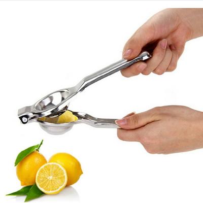 China Sustainable Stainless Steel Kitchen Tools Orange Lemon Juicer Manual Fruit Juicer Anticorrosive for sale