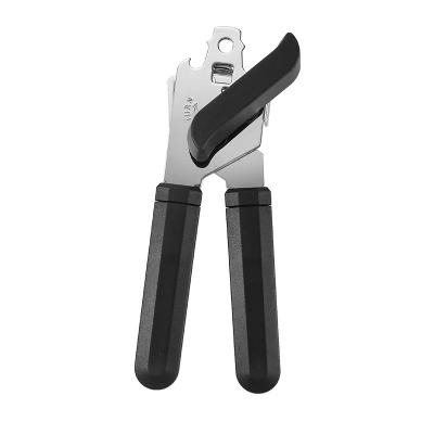 China Viable Home Tools Manual Multifunctional Handheld Bottle Opener Can Opener Handle Adjustable Jar Opener for sale