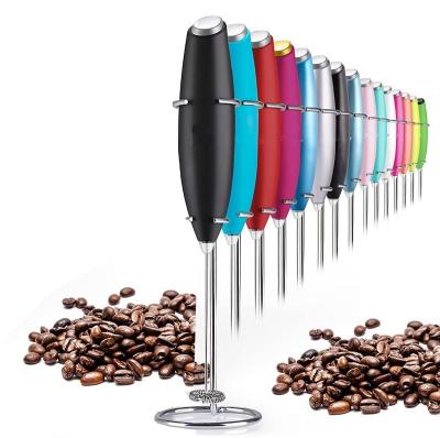 China Wholesale Powerful Electric Mixer Frother Stainless Steel Tools Business Kitchen Coffee Electric Coffee Stirrer for sale