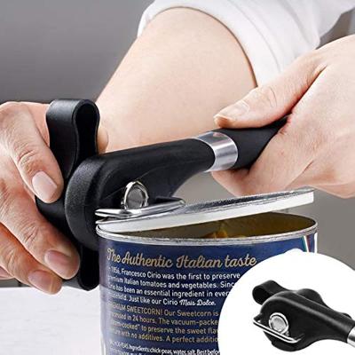 China Viable Safe Cut Manual Can Opener, Hand Held Soft Edge, Food Grade Stainless Steel Cut Opener for sale