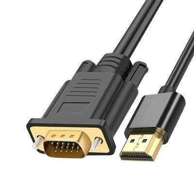 China COMPUTER High Definition Cable To VGA Extension Cable With Adapter Audio Cable HD Video Converter For TV Computer for sale