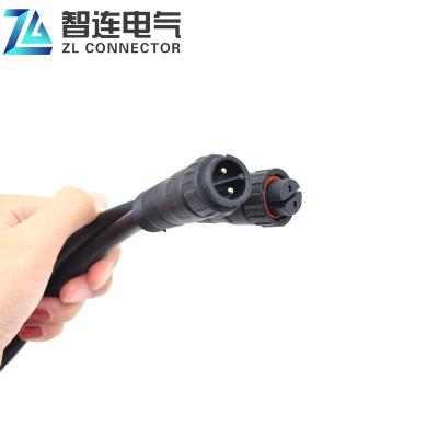 China Automation Led 2pin Lighting M19 Outdoor Cable IP 68 ip67 2 Connector 3 4 5 6 7 8 9 10pin Waterproof for sale