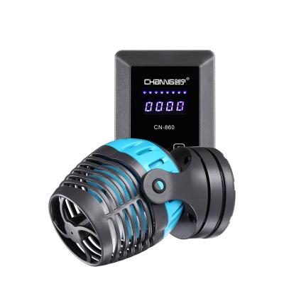 China DC Motor 24v Circulating Aquarium Wave Maker Viable Submersible Water Pump With Controller For Fish Tank for sale