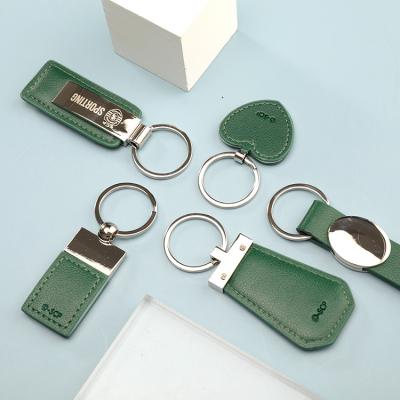 China Wholesale custom made personalized leather keychains key holder sublimation car key chains with logo for sale