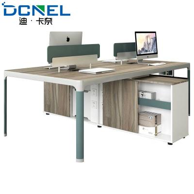 China high quality computer desk chair office Modular Workstation partition staff table for sale