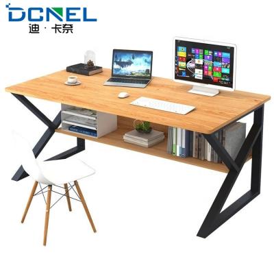 China Popular style Modern executive walnut color wooden home office table office furniture office desk for sale