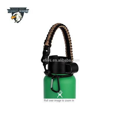 China New Portable Paracord Survival Strap Rope Ideas 2017 Handle With Safety Ring And Carabiner For Camping for sale