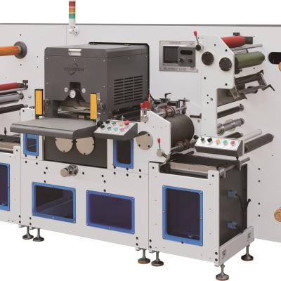 China Máquina cortando 11kw da etiqueta de alta velocidade da etiqueta da máquina da dobradura do filme à venda