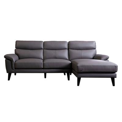 China Modern Design Office Furniture Extendable Sofa Set Leather 1+2+3 Luxury Office Arm Sofa for sale