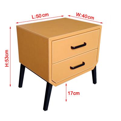 China Small modern white monochrome wooden European bedside nightstand bedside table bedside table for sale