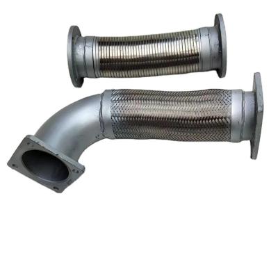 China Factory Price Wear Resistant Exhaust Pipe Bellows Truck Exhaust Bellows Flexible Pipe Standard Size for sale