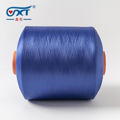 China High tenacity 20D-150D 100% DTY Anti-bacteria textured filament polyester yarn for knitting for sale