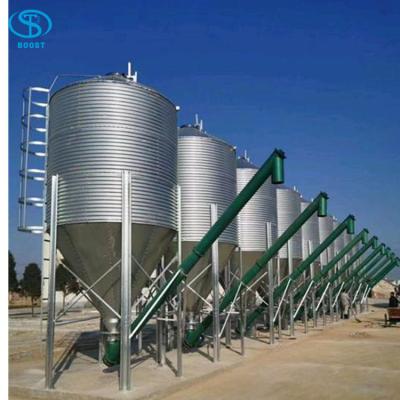 China Qingzhou Chicken Poultry Pig Feed Storage Silo Animal Feed Storage Bin Poultry Farm Used Silos For Sale for sale