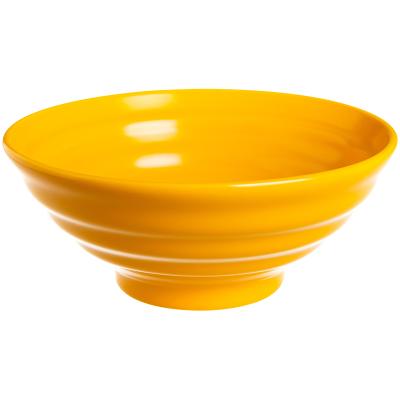 China Sustainable Factory Wholesale Trumpet Shape Decorative Food Bowl Porcelain Microwave Bowls for sale