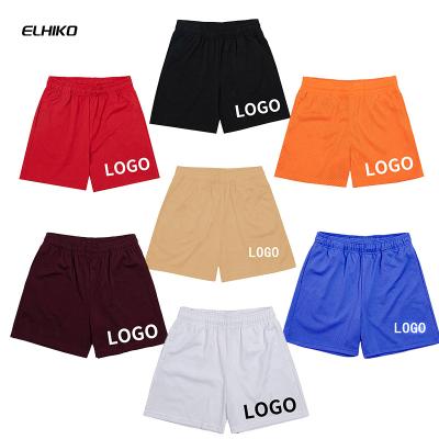 China Anti-wrinkle ELHIKO  Single-layer mesh shorts  Men Sporty Mesh Shorts Drawstring Quick Dry Custom  Colors  Basketball Above Knee Shorts  With for sale