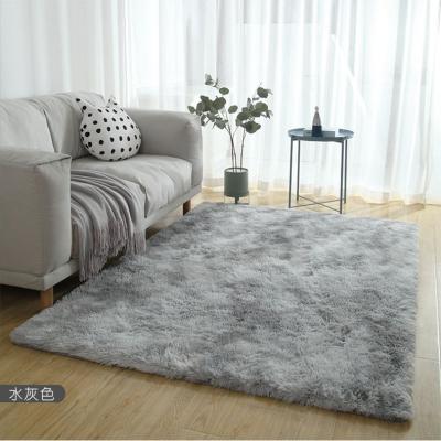 China Hot Selling Amazon Area Rug Anti-Slip Plush Living Room Fluffy Carpet for sale