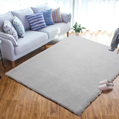 China Washable Hot Selling Shaggy Rug Bedroom Blankets Fluffy Carpet for sale