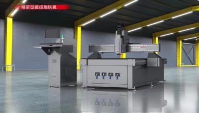 China Revolucionar el proceso de grabado con la máquina de grabado de router CNC de 1300 mm * 2500 mm en venta