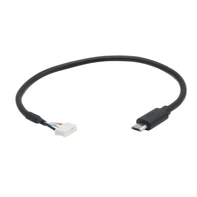 China MP3/MP4 Player Special Micro USB 2.0 to PH2.0 4 Pin Connector Cable for sale