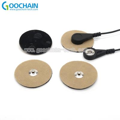 China Reusable Massage Dix Pads Replacement for EMS Muscle Stimulator, Using 3.5mm Snap-In Connector for sale