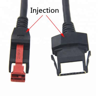 China Injection Molding Printer Cable 24V Poweredusb to1* 8pin printer for IBM Epson POS for sale