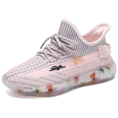 China 2021 Breathable Colorful Jelly Butterfly Spring Flying Woven Unique Women's Unique Sneakers CUSHIONING for sale