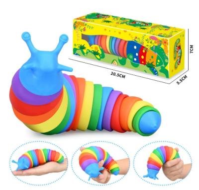 China Pretty Snail Toy Stress Reliever Children's Gift JT024 Science Ingot Educational Decompression Toy for sale