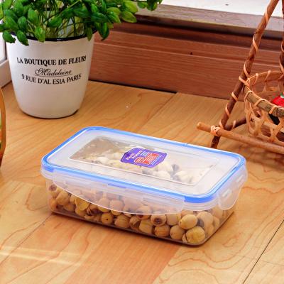 China New Microwavable Transparent Plastic Fresh Keep Box Packaging Boxes For Food Fruit Plastic Thicken Food Container for sale