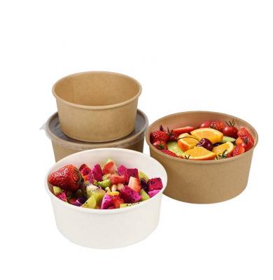 China Cost-Effective and Durable Multi-Function Food Lid Soup Disposable Paper Bowl for sale