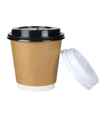 China Splash Proof Disposable Paper Comfy Lid Personalized Coffee Paper Cups for sale