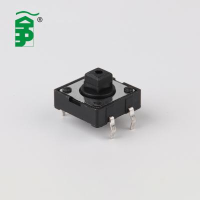 China 6x6 PCB Mount Momentary Tact Switch Push Button for Arduino 50ma, dc12v TSL06121 NC; ZHE DC 12V Khan TSL06121 for sale