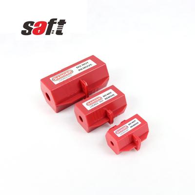 China To lock sockets 110~220V Saft electric lockout tagout socket lockout, safety lockout for sockets lock for sale