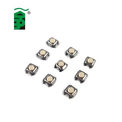 China Khan 3X3mm 4pin SMD Tactile Switch TSW03311-H for sale