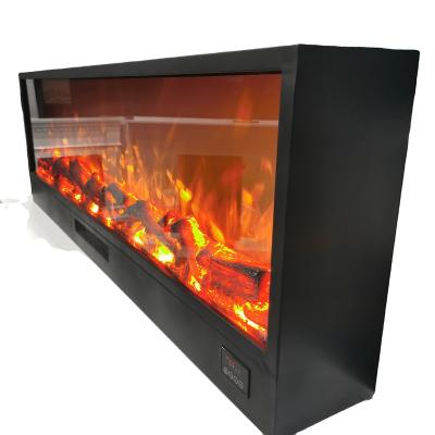 China Hotel 72 Inch Electric Fireplace Decor Remote Control Flame Electric Fireplace Heater for sale