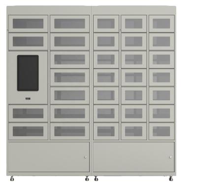 China Low Energy Low Power Group Control Multi Pass BLE Intelligent Locker For Gym And Supermarket for sale