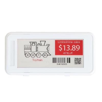 China ALM 2.13 Inck E-ink Epaper Display Retail Electronic Shelf Label With Led Light 70*30*13 mm for sale