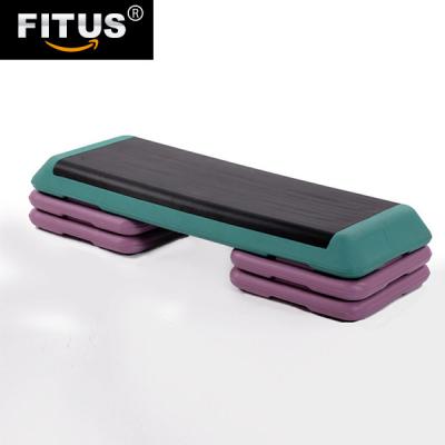 China FITUS indoor gym FITUS step FITUS bodybuilding gym fitness stair step colorful adjustable aerobic durable aerobic adjustable step for sale