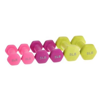 China Durable FITUS Dumbbell Set Of Two Neoprene Dumbbells Coated For Non Slip Grip 1 lb to12 lb for sale