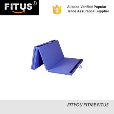 China FITUS Triple Folding Thick Exercise Mat With Carry Handles Mat Gym Fitness Exercise Mat Gymnastics for sale