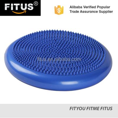 China Durable Sporty PVC FITUS Inflatable Twist Massager Balance Board With High Quality Pump Balance Disc for sale