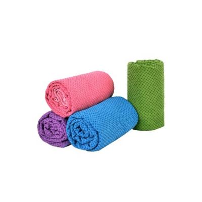 China FITUS Durable Anti Slip Logo Microfiber Yoga Mat Custom Yoga Mat Towel Printed Custom Design for sale