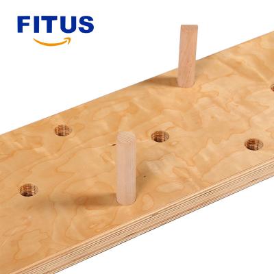 China FITUS Rock Prodigy Training Center Hangboard Rack Hardware Durable Premium Included Climbing Rocks For Rock Climbing Wall for sale