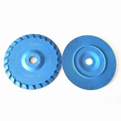 China PA6 /PBT Blue Color Fin Disc Holder Nylon Plastic Fin Disc Holder for sale