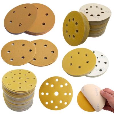 China For Metal Wood Steel General Purpose Wet And Dry Sandpaper Orbital Sander Disc for sale