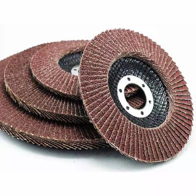 China For Grinding Metal / Paint Removing Aluminum Oxide Fin Disc 100mm for sale