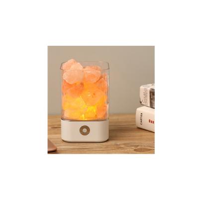 China 2020 Fashion Design RGB Table Lights High Quality USB LED Salt Night Light Himalayan Lamp For Home Decoration for sale