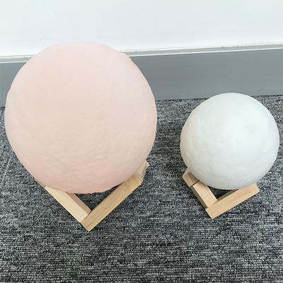 China Decoration factory supply Valentine's Day 3D printing moon lamp direct contact the moon light creative gift led night light for sale