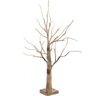 China New Design Eco - Friendly Artificial Birch Tree Light Metal Base Light Tree for sale